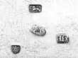Georgian Sterling Silver Caddy with Crest hallmarks