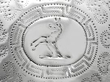 18th Century Silver Nutmeg Grater detail