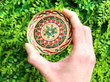 Antique Gold and Enamel Scent and Tray