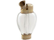 Antique Glass Scent Bottle vinaigrette half open