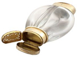 Glass Scent Bottle vinaigrette open