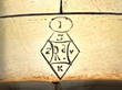 Antique Glass Scent Bottle close up