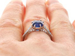 Wearing Burmese Sapphire