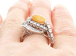 Opal Ring On Hand