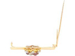 Natural Antique Pearl and Diamond Brooch open
