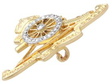 Royal Gold Brooch