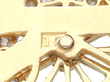 Close Up Gold Brooch