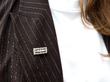 Wearing Gold Brooch