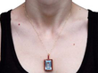 Wearing Vintage Pendant