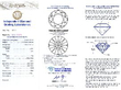 Platinum and Multi Diamond Ring certificate
