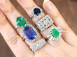 Contemporary Emerald Ring