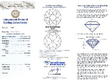Diamond Crossover Bangle certificate
