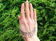 Art Deco Diamond Fringe Necklace Outside