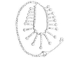 Art Deco Diamond Fringe Necklace