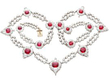 Victorian Ruby and Diamond Choker Necklace in yellow gold