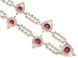 Victorian Ruby and Diamond Choker Necklace reverse