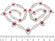 Victorian Ruby and Diamond Choker Necklace size