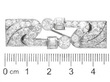 Pre Owned Art Deco Diamond Brooch size