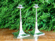antique Sheffield Sterling Silver Candlesticks