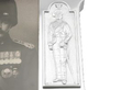 Detail of Sterling Silver Military Photo Frame