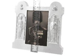 Sterling Silver Military Photo Frame with Ruler