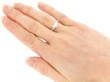 Wearing Heart Cut Diamond Engagement Ring