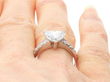 Diamond Engagement Ring on Hand