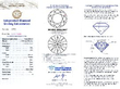 yellow gold Round Brilliant Cut Diamond three stone Ring grading certificate