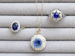 Sapphire and Diamond Rings