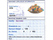 Multi Gemstone Gold Pendant Brooch Grading Report