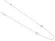 18ct White Gold Diamond Chain