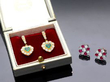 gemstone earrings