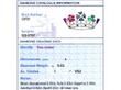 Antique Gem Set Gold Crown Brooch grading card