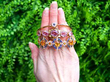 gemstone bracelets outside