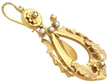Antique Pearl Drop Earring in Gold