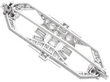 Platinum Art Deco Brooch from 1920s