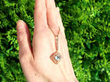 Edwardian Gold Aquamarine Pendant Necklace outside