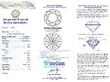 Bezel Set Five Stone Ring certificate
