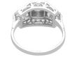 1950s Diamond Dress Ring in Platinum back