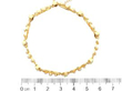 Antique Garnet and Pearl Bracelet in Gold size