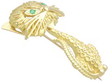 Vintage Gold Cat Brooch