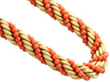 yellow Gold and Coral Rope Necklace