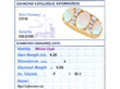 Antique Victorian Opal & Old Cut Diamond 18ct Gold Ring grading card