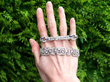 gemstone bracelets outside