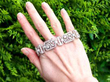 Art Deco Platinum Diamond Bracelet outside