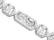 Art Deco Platinum Diamond Bracelet setting