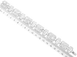 Art Deco Platinum Diamond Bracelet size
