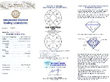 Diamond Bracelet certificate