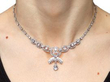 Wearing Edwardian Diamond Necklace