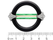 Art Deco Onyx and Diamond Brooch with Enamel size